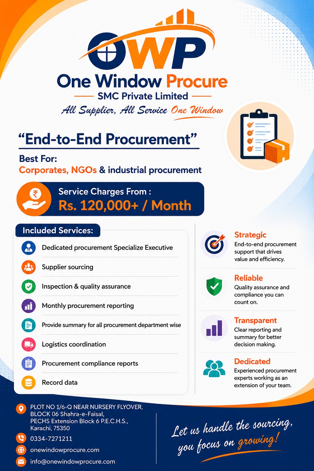 End-to-End Procurement Package